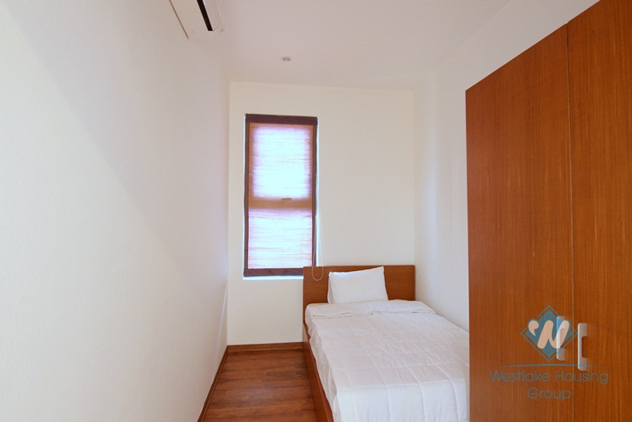 Top floor two bedrooms apartment for rent in the heart of Tay Ho, Ha Noi